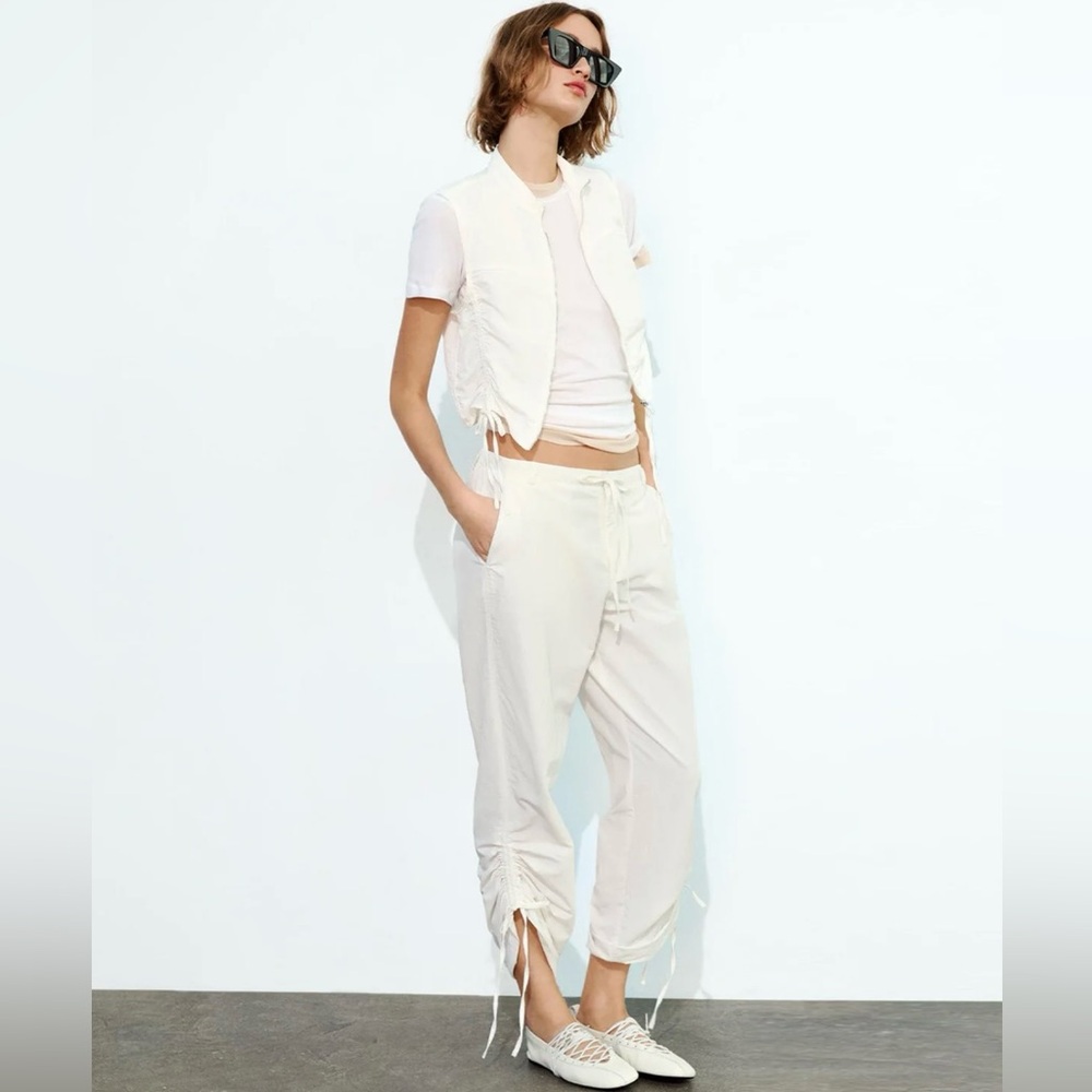 💫 Zara Ruched Pants - NEW 💫 - Picture 12 of 12